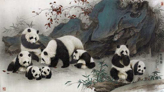 2014熊猫嘉年华 看全球大熊猫艺术精品