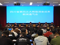 四川省第四次大熊猫调查成果公布