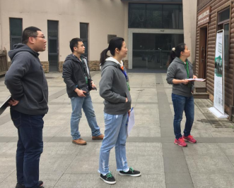 我会新成立安全小组节前进行安全隐患排查工作